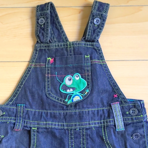 NEW with Tags Next 2Pc Shirt/Denim Jumper 1.5 - 2 Years - Picture 4 of 13